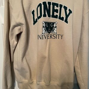Lonely ghost crew neck sweater